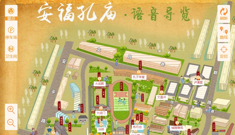 绥江手绘地图：智慧景区智能化服务的延伸